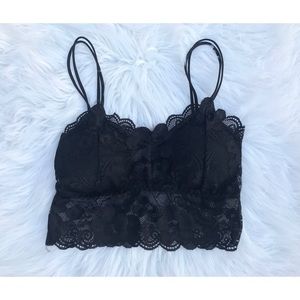 NWOT Black Bralette